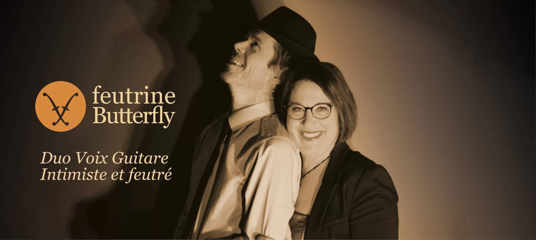 Duo voix guitare Feutrine Butterfly - Valence Drôme